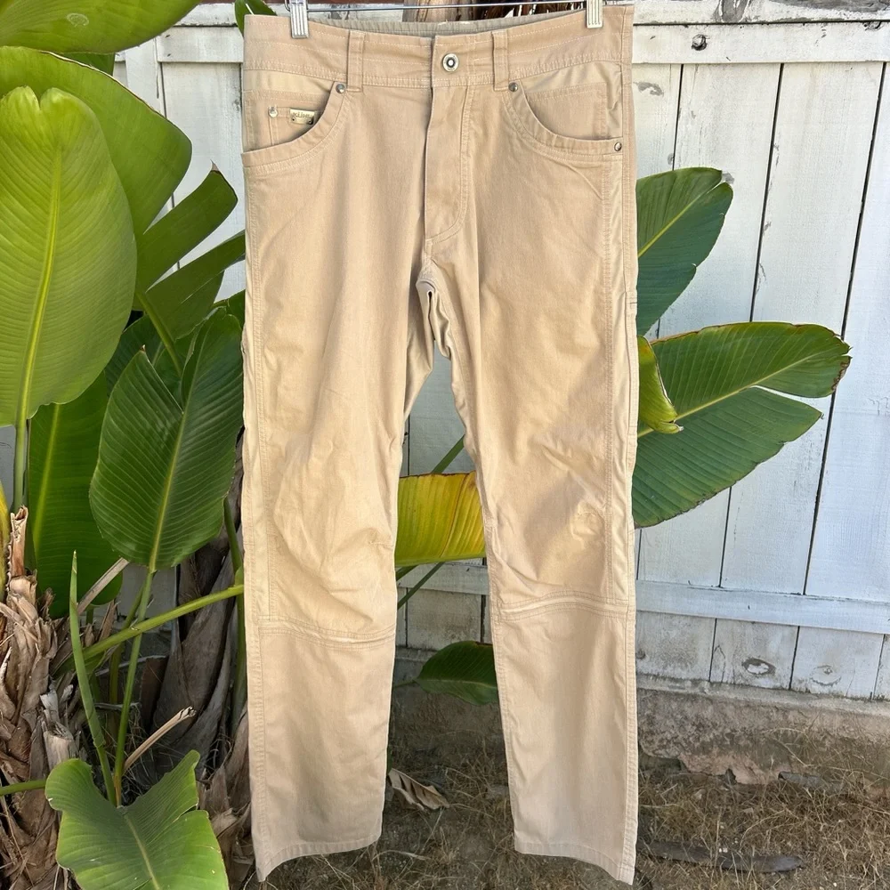 Kuhl Radikl Hiking Pants 32x33 Khaki Outdoor Workwear